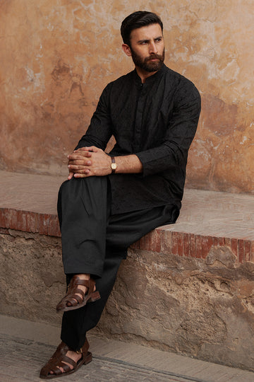 Black Kurta